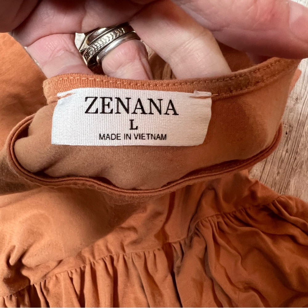 💚Zenana babydoll top - Picture 5 of 6
